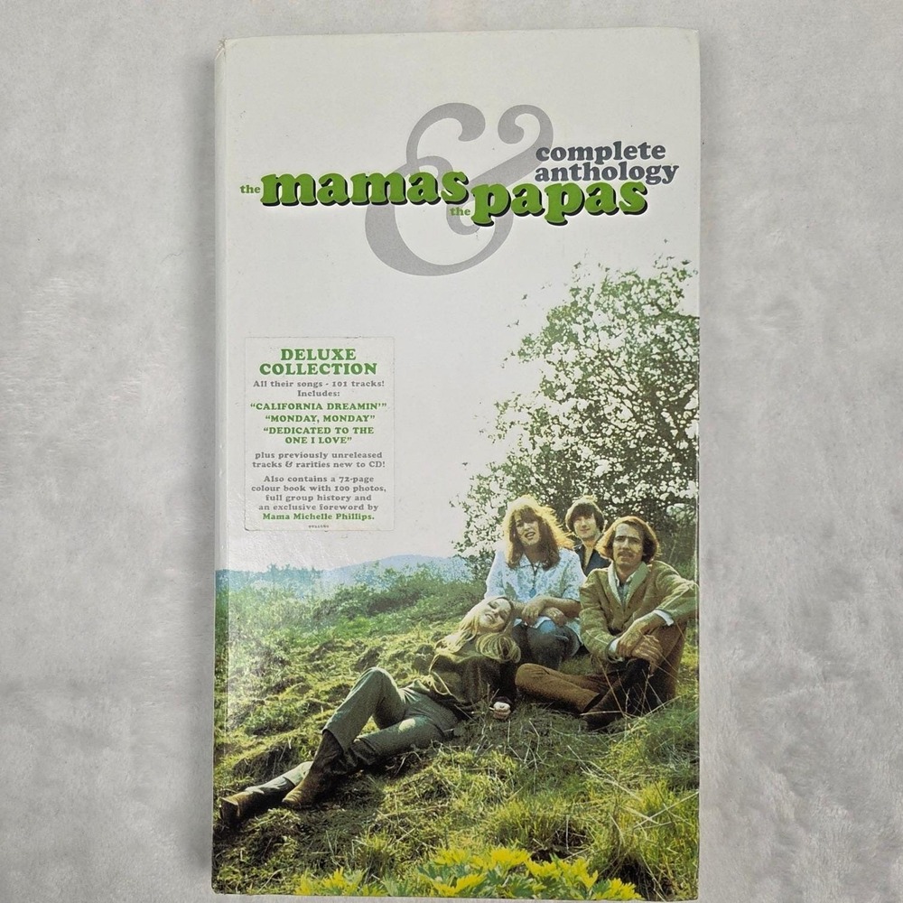 The Mamas & The Papas Complete Anthology Deluxe 4-CD Box Set w/ 72pg Book